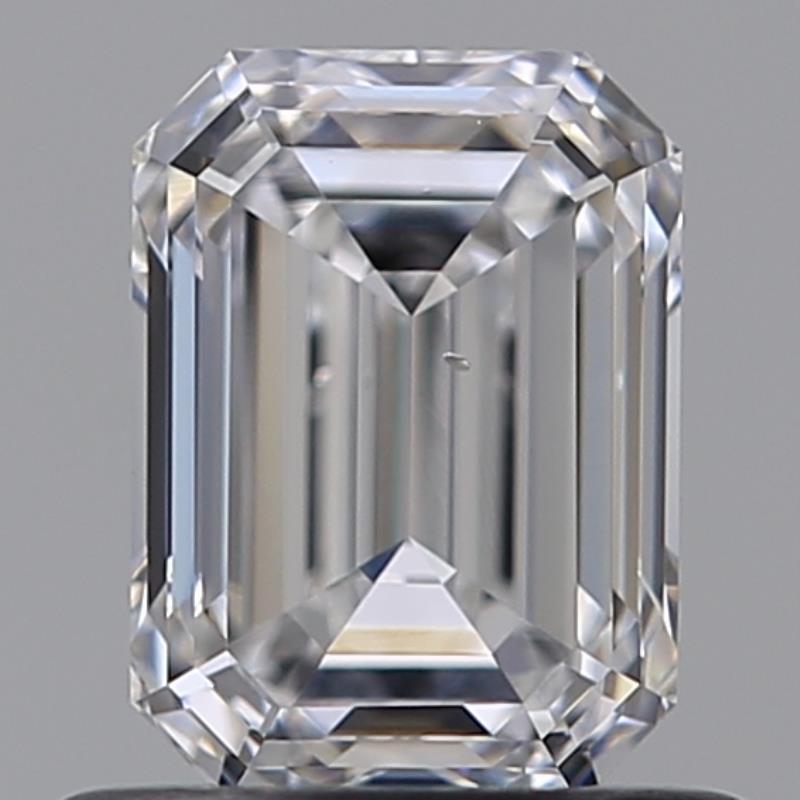 0.80-Carat  D SI1 NO_CUT Emerald Diamond