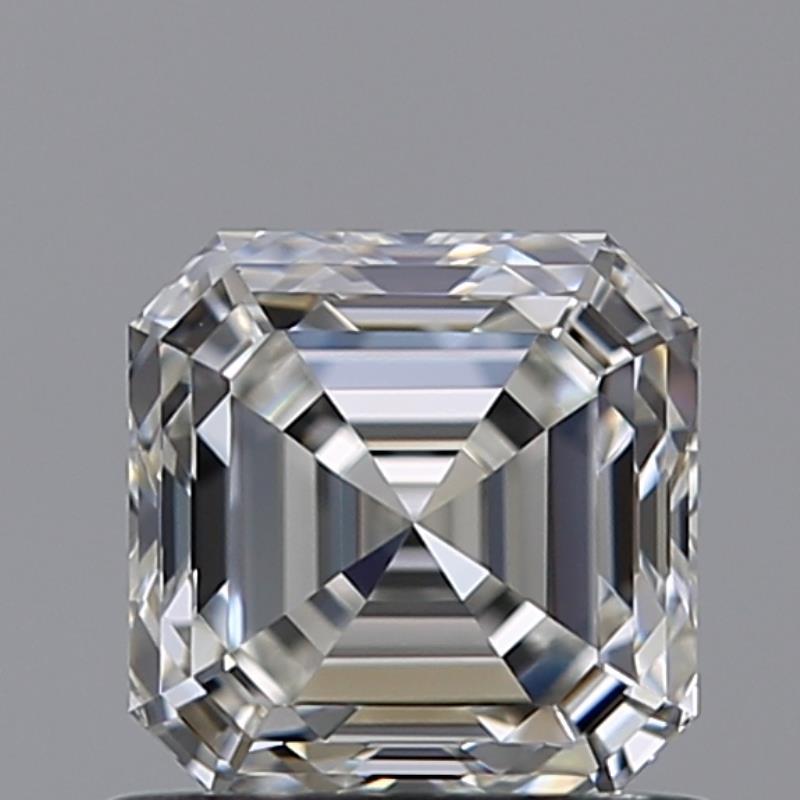 0.81-Carat  H IF NO_CUT Asscher Diamond