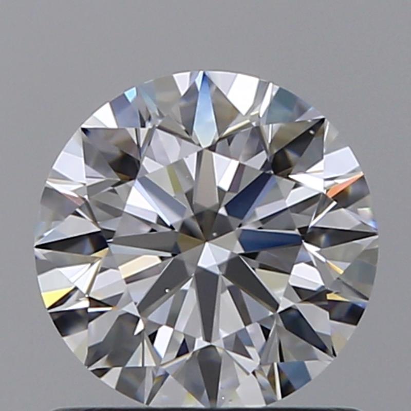 0.87-Carat  D VS2 Ideal Round Diamond