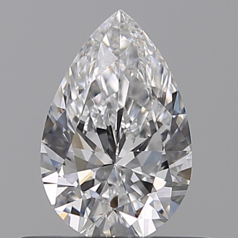 0.56-Carat  D VS1 NO_CUT Pear Diamond