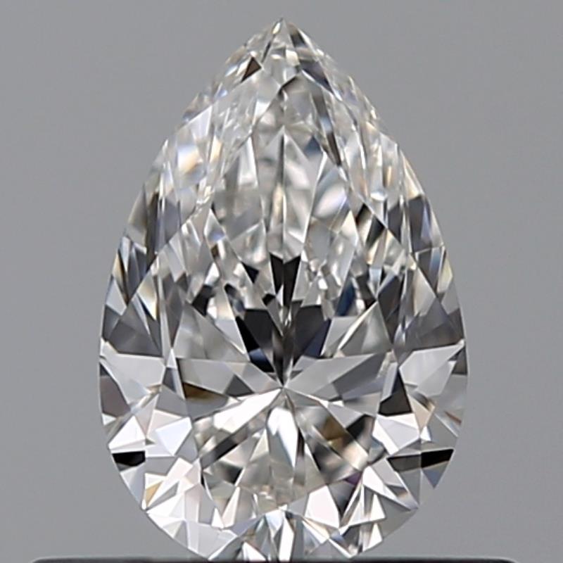 0.50-Carat  F IF NO_CUT Pear Diamond
