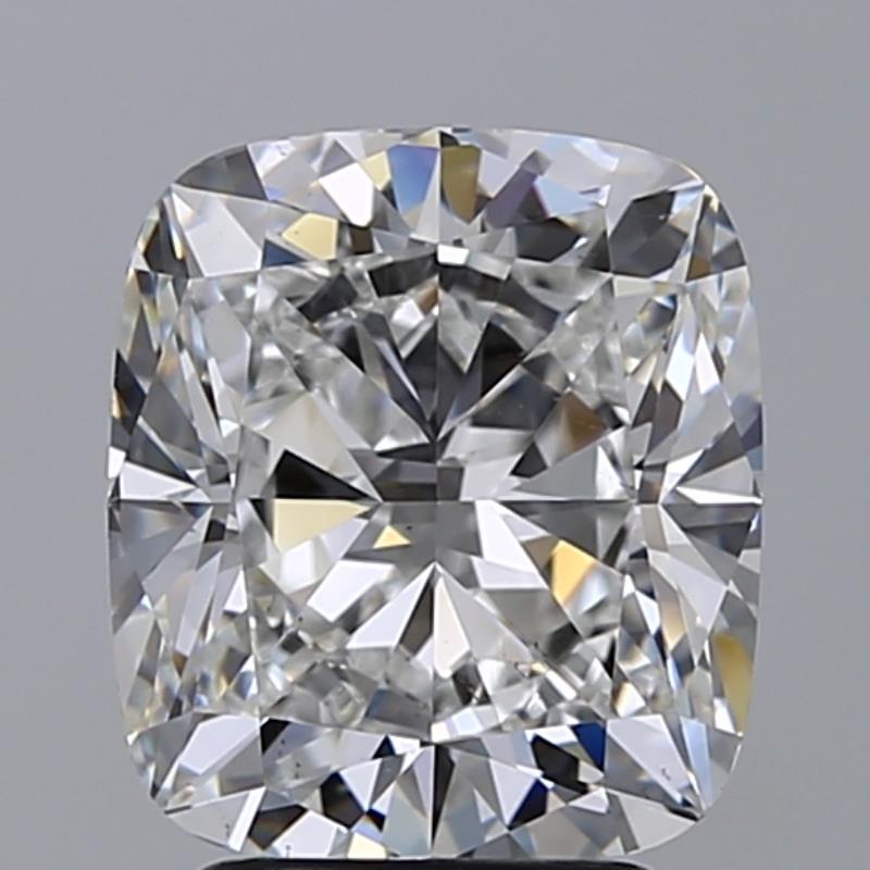 3.02 Carat F VS2 Cushion Modified None Natural Diamond GIA2467010246