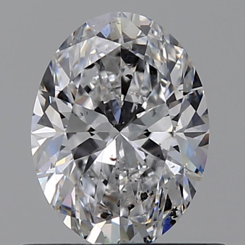 0.72-Carat  D SI2 NO_CUT Oval Diamond