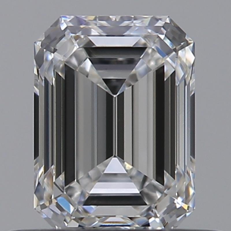 0.51-Carat  E VVS2 NO_CUT Emerald Diamond