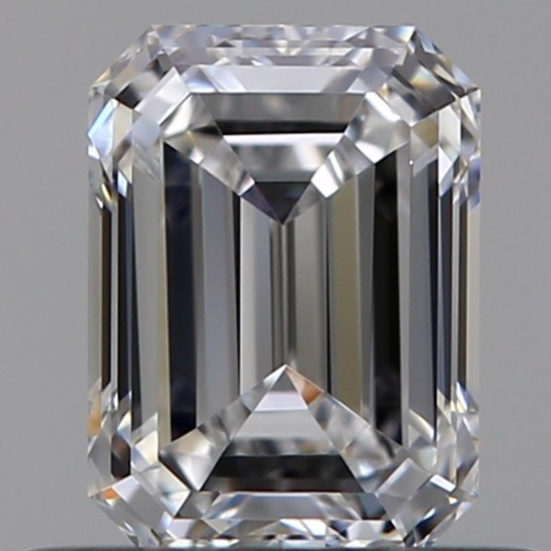 0.51-Carat  D IF NO_CUT Emerald Diamond