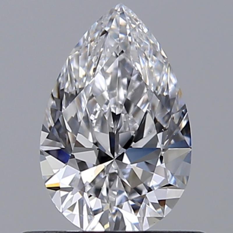 0.53-Carat  D VS1 NO_CUT Pear Diamond