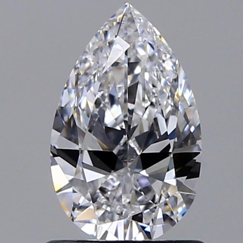 0.86-Carat  D VVS2 NO_CUT Pear Diamond