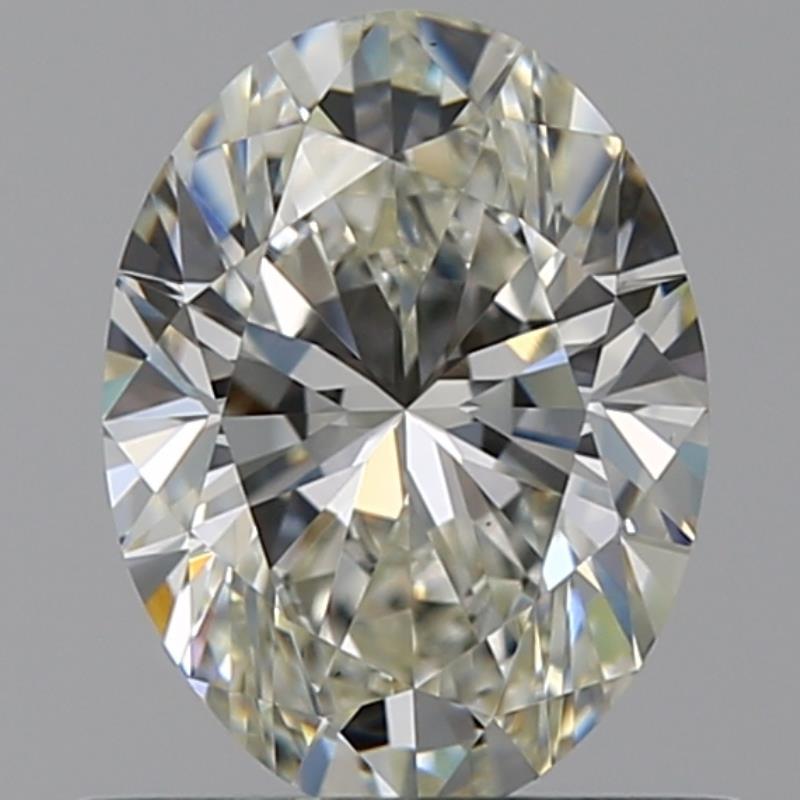 0.63-Carat  I VS1 NO_CUT Oval Diamond