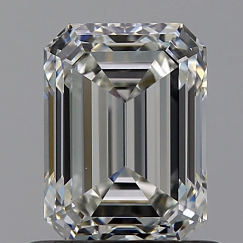 0.80 Carat H VS1 祖母綠形 - Emerald None 天然鑽石 GIA2486460681