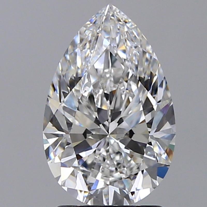 2.00 Carat F VS2 梨形 - Pear None 天然鑽石 GIA7482538314