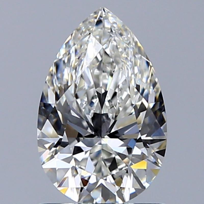 1.00 Carat G VVS1 Pear Medium Natural Diamond GIA6485641206