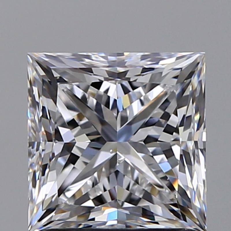 1.50-Carat  D SI1 NO_CUT Princess Diamond