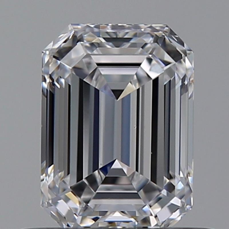 0.55-Carat  D VS2 NO_CUT Emerald Diamond
