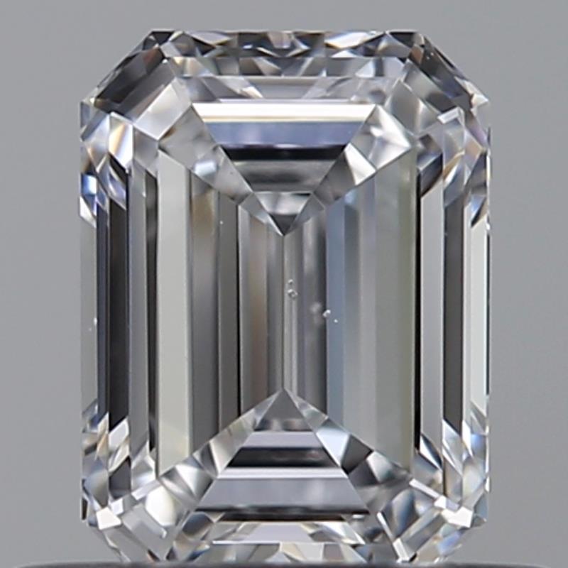 0.50-Carat  D SI1 NO_CUT Emerald Diamond