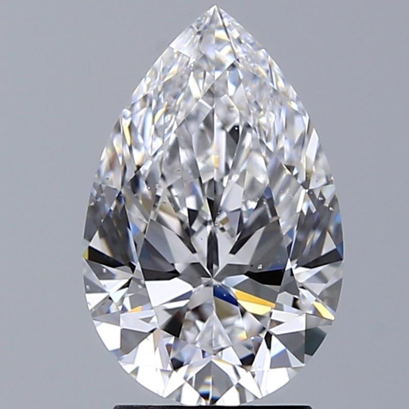 2.50 Carat D SI1 梨形 - Pear None 天然鑽石 GIA1489763924