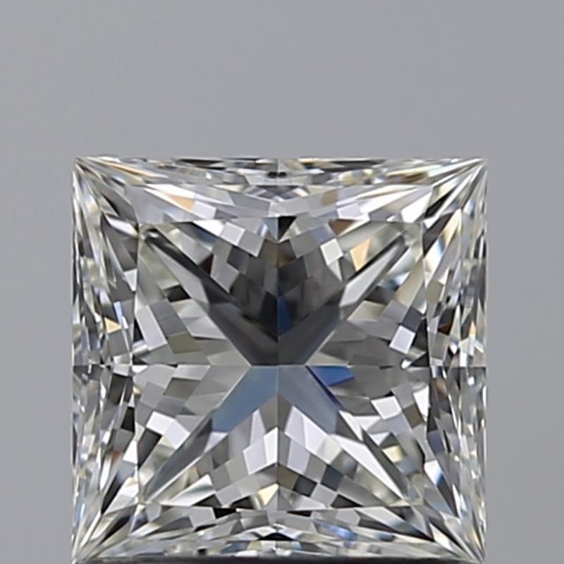 0.91-Carat  I VVS1 NO_CUT Princess Diamond