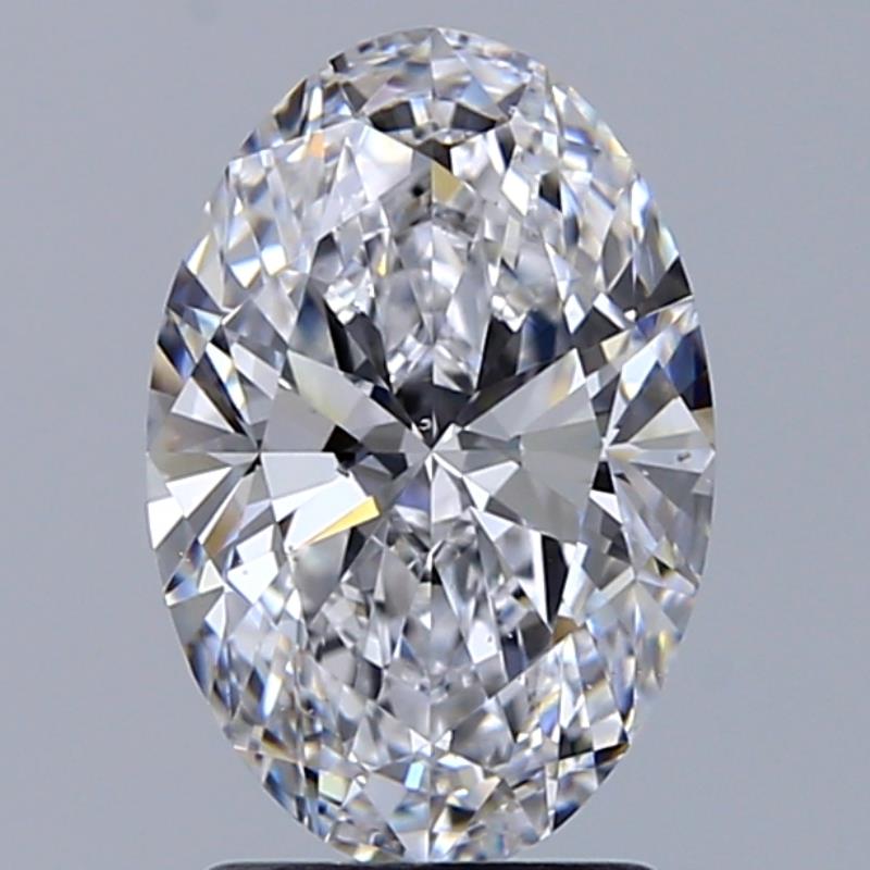 2.07 Carat D SI1 橢圓形 - Oval None 天然鑽石 GIA7508618708