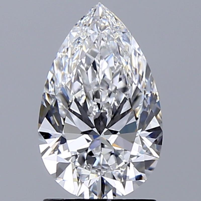 1.52 Carat D VVS1 梨形 - Pear None 天然鑽石 GIA6502693192