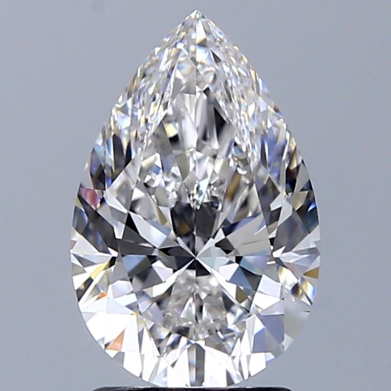 2.00 Carat E VVS2 Pear None Natural Diamond GIA5516161445