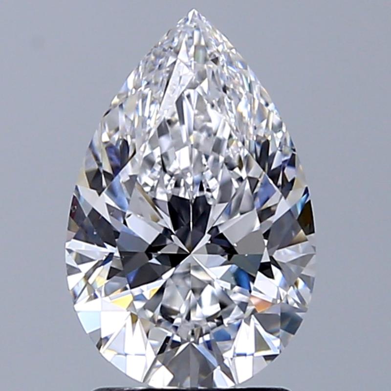 2.01 Carat D SI1 梨形 - Pear None 天然鑽石 GIA7512333409