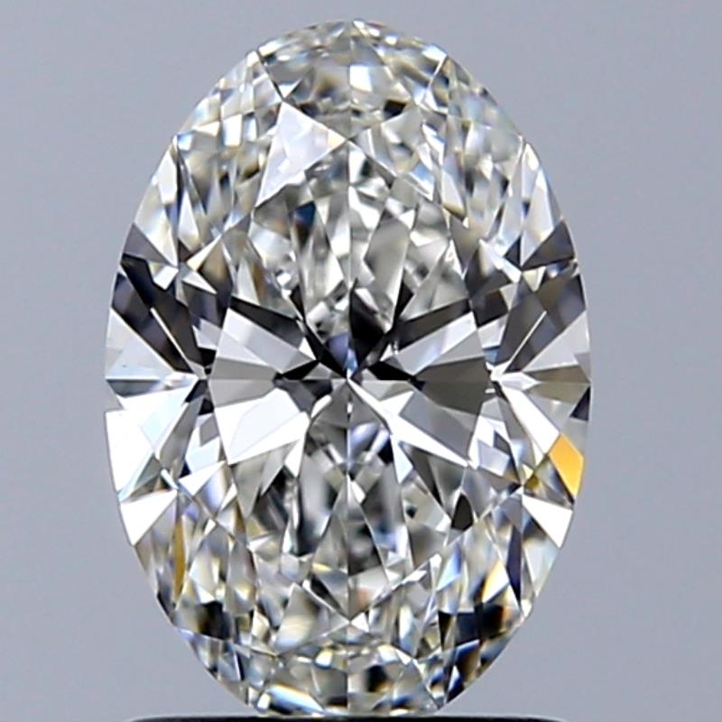 1.10 Carat F VS2 橢圓形 - Oval None 天然鑽石 GIA7518440667