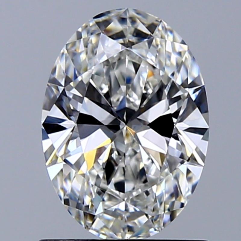 1.00 Carat F VS2 橢圓形 - Oval None 天然鑽石 GIA6512494331