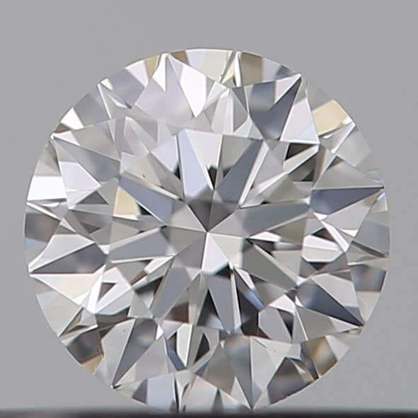 0.26-Carat  D VS1 Ideal Round Diamond