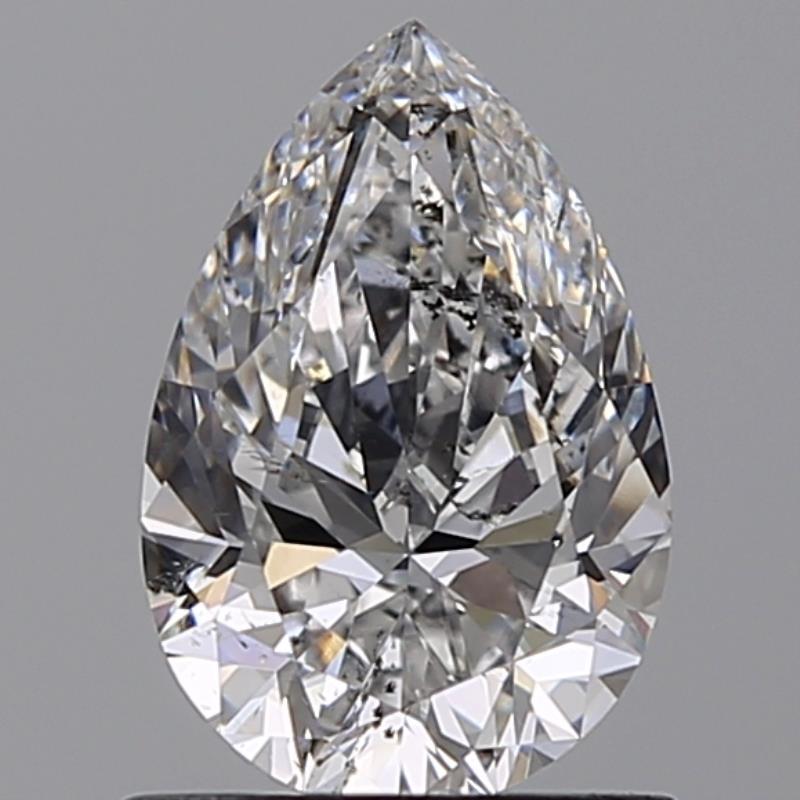 1.02-Carat  D SI2 NO_CUT Pear Diamond